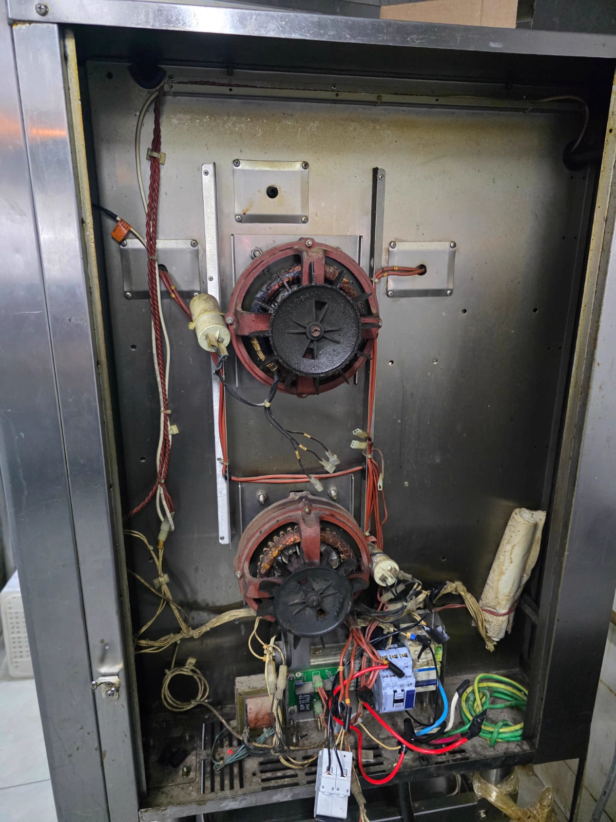 Circuito interno organizado de forno turbo industrial